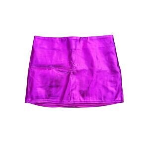 H:ours - Kida Mini Skirt in Fuschia Pink